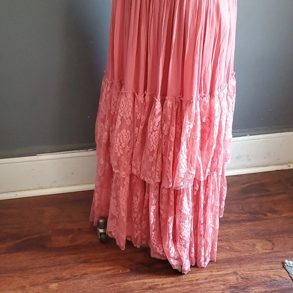 Mia Joy  catrin women pink Barbiecore dress size 12 - Picture 3 of 17